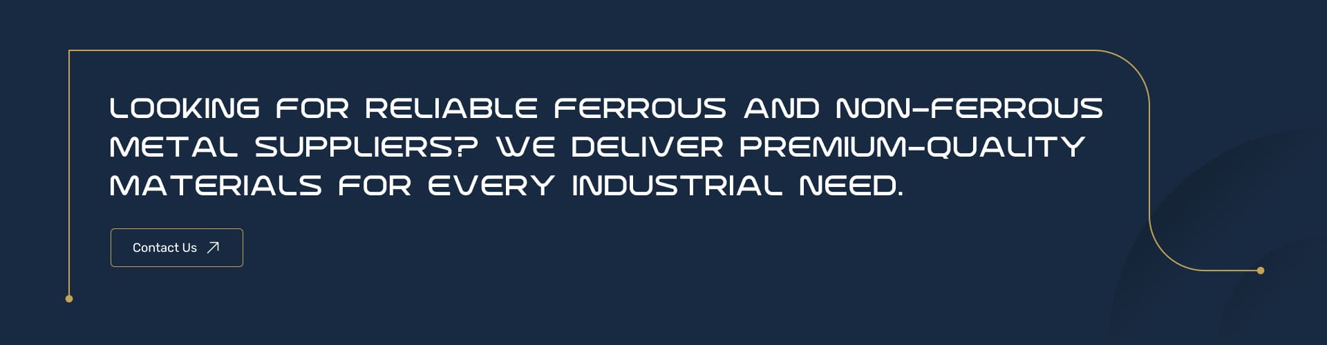 ferrous and non ferrous alloy cta