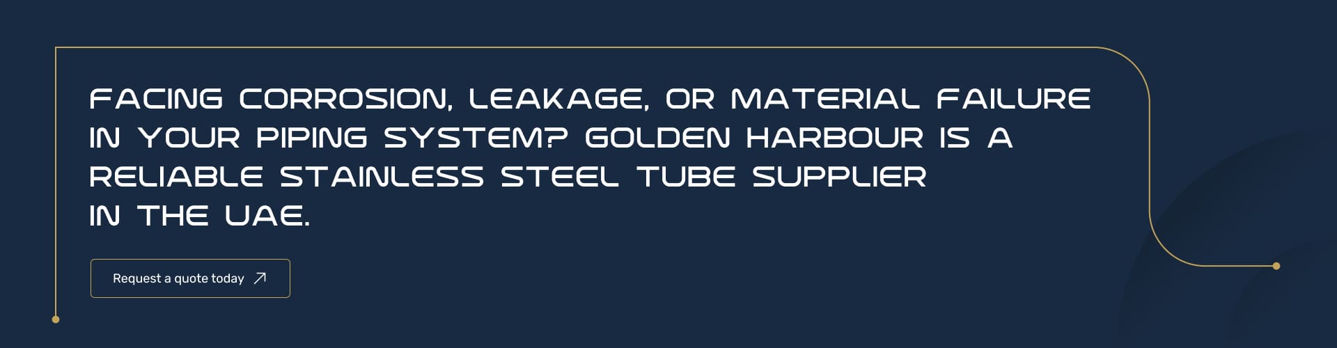 stainless steel tubes in uae cta