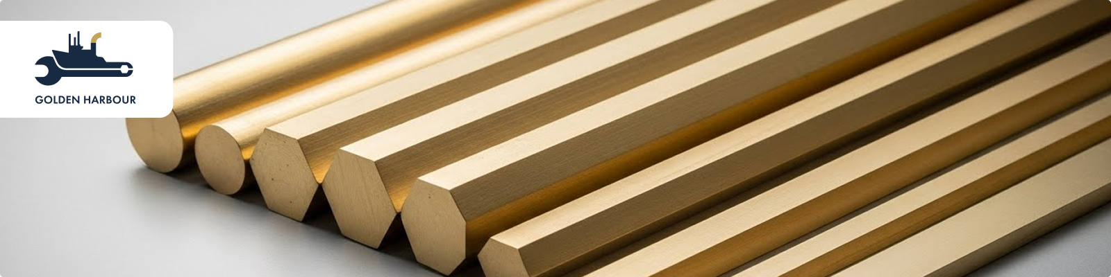 brass bars in marine engineering detail