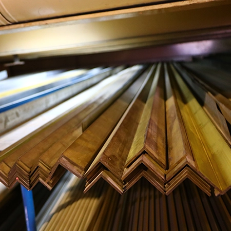 Brass Angle Bar
