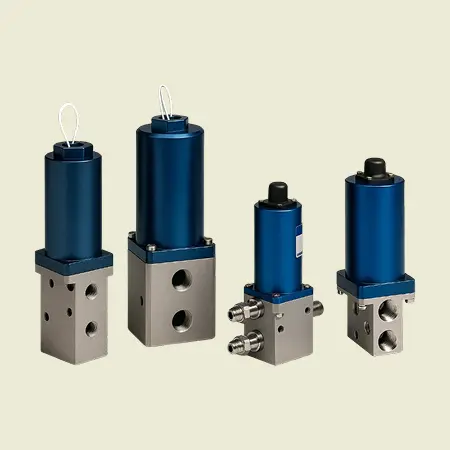 hydraulic and instrumentation cirlce seal controls solenoid valve