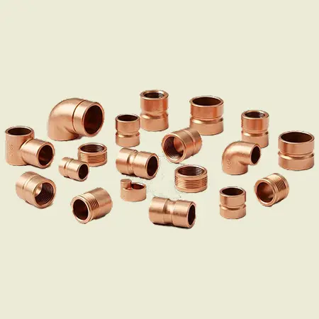 non ferrous metal copper fittings