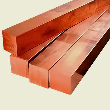 non ferrous metal copper square bar